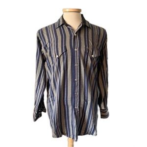 MWG Medium Multi Color Plaid Western Shirt